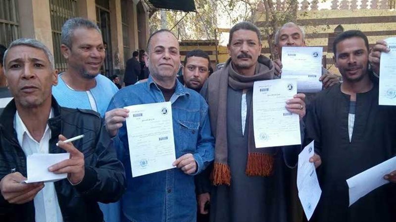 600 توكيل لدعم السيسى