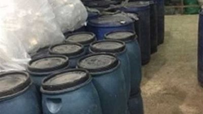 ضبط كميات كلور وصودا كاوية في حملة تموينية بالإسكندرية‎