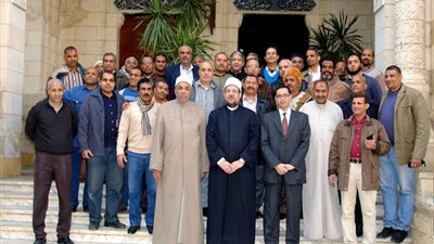 وزير الأوقاف يلتقي بفوج الإداريين بمعسكر أبي بكر الصديق بالإسكندرية