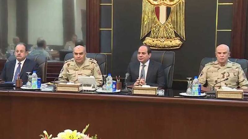 اجتماع الرئيس السيسي