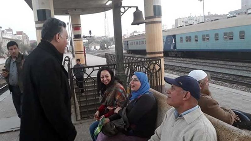 وزير النقل يتفقد
