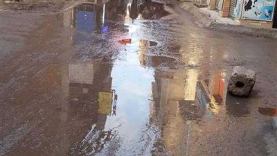 الأمطار تغرق شوارع 