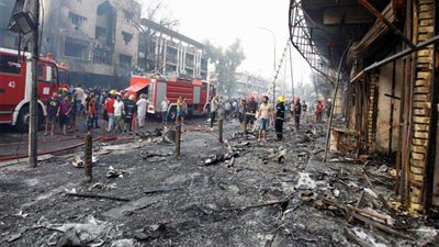 قتلى وجرحى في انفجار في ساحة الطيران ببغداد