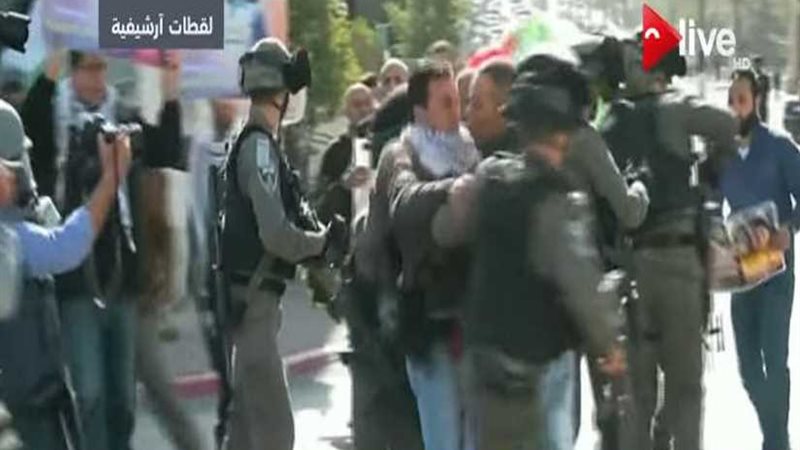 بالفيديو| قوات الاحتلال