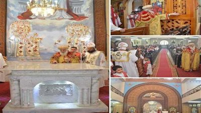 تدشين كنيستي قرية نزلة أسعد بسمالوط