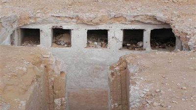 كشف أثري جديد بمنطقة العلمين يعود للقرن الثاني الميلادي (صور)