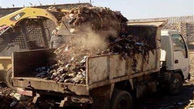 التخلص من 24 طن قمامة في حملة نظافة بأشمون (صور)