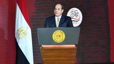 سيدة للسيسي: 