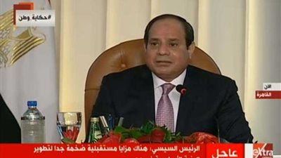 بالفيديو| السيسي: أنا مسؤول أمام الله عن مصر ومستحيل إسقاطها
