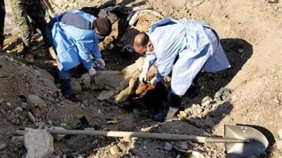 العثور على مقبرة جماعية في 