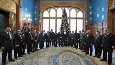 الخارجية الروسية تنشر صورة عن لقاء لافروف بالسفراء العرب