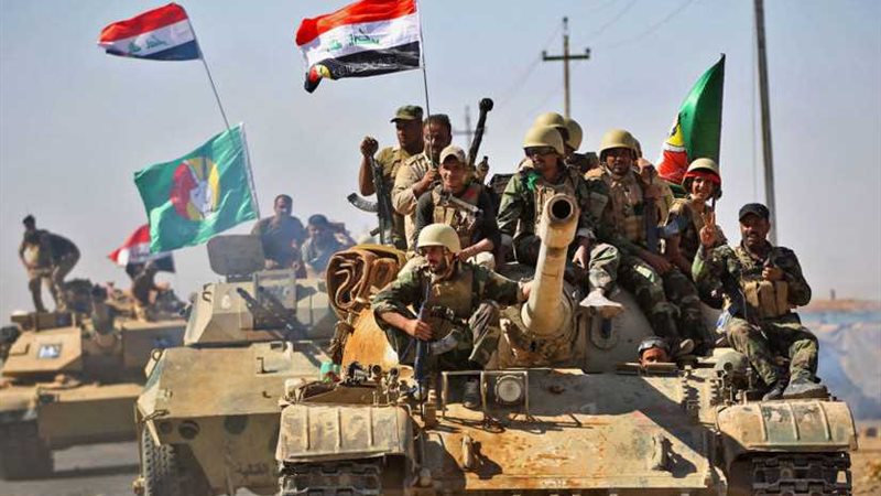 القوات العراقية تدمر