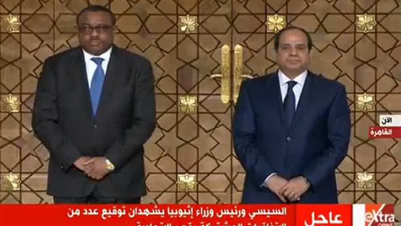 السيسي ورئيس وزراء