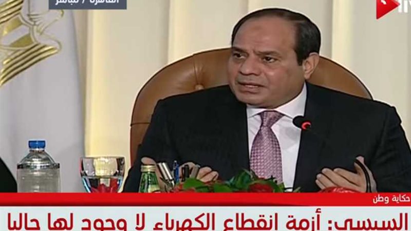 السيسي:  مشروعات