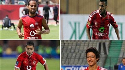 عاشور وسليمان وباسم وهاني يوقعون للأهلي على بياض