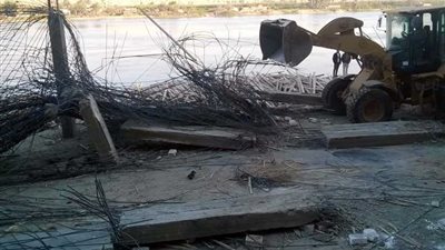 محليات بني سويف تكثف حملاتها لإزالة التعديات على الأراضي الزراعية وحرم النيل (صور)