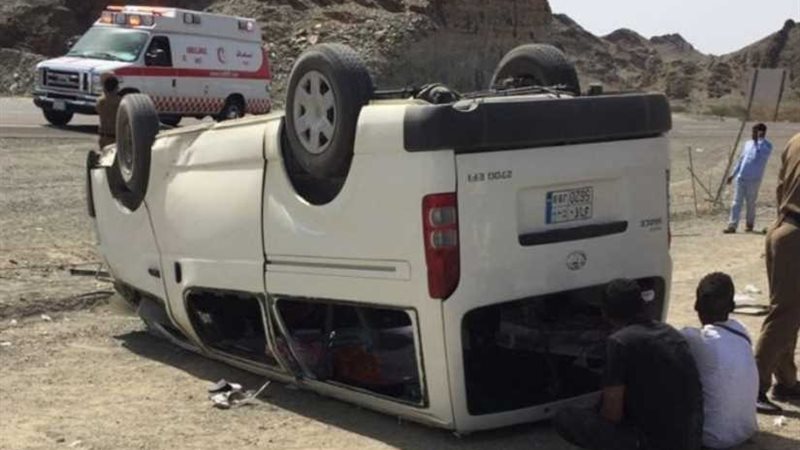 إصابة 5 فى انقلاب