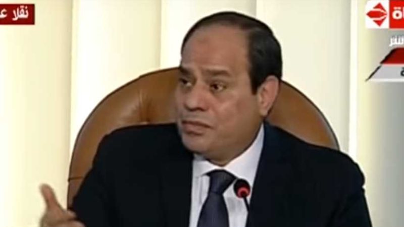 السيسي: لن يتم المساس
