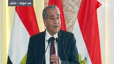 بالفيديو| أبرز تصريحات وزير التموين بشأن مخزون القمح والسكر