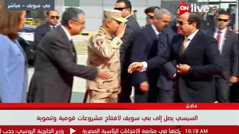 بالفيديو.. لحظة وصول