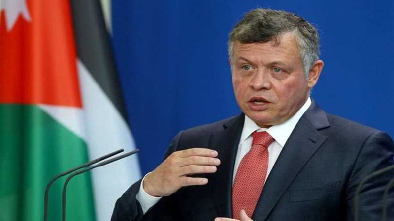 العاهل الأردني: قرار