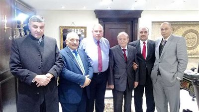 مدير أمن القليوبية يستقبل شيوخ القضاة