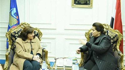 محافظ البحيرة تستقبل مستشارة وزيرة التضامن الاجتماعي 