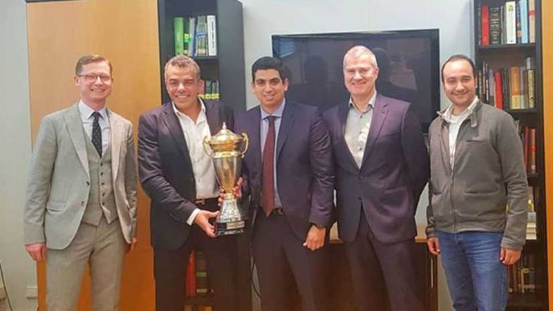 وفد الأهلي يزور السفارة