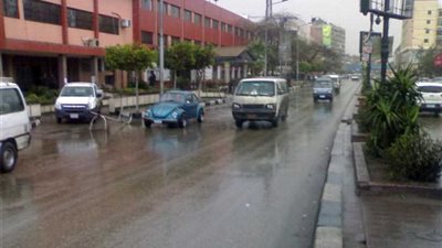 ارتباك مروري في القليوبية بسبب الطقس السيئ
