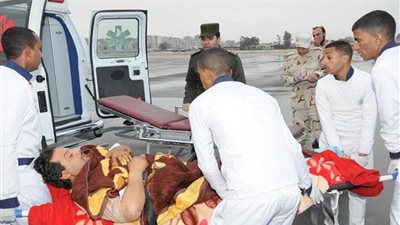 مستشفيات القوات المسلحة المصرية تستقبل مصابي العمليات الإرهابية بـ