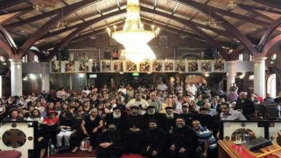 وصول نيافة الأنبا رافائيل لسيدني