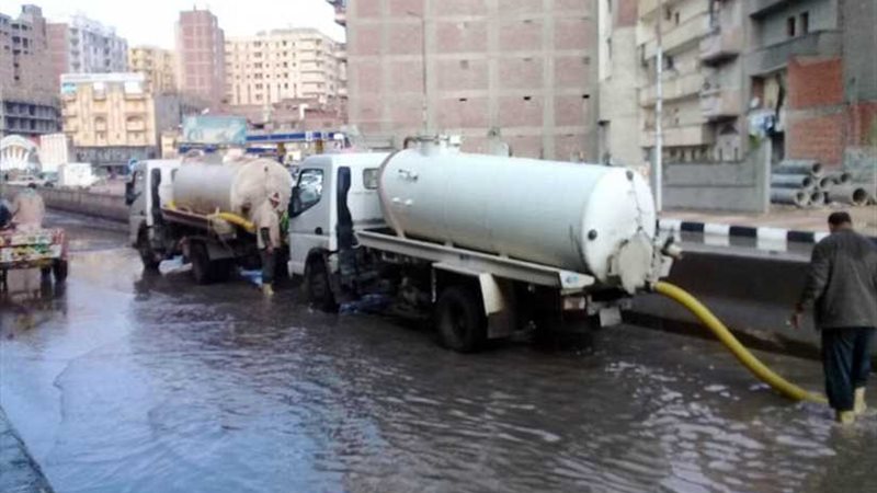 الأمطار تغرق مراكز