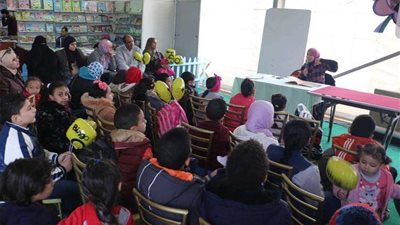 ورش أطفال قصور الثقافة تخطف الأنظار في معرض الكتاب (صور)