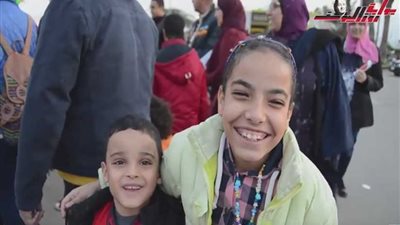 بالفيديو ..بهجة الأطفال فى معرض الكتاب