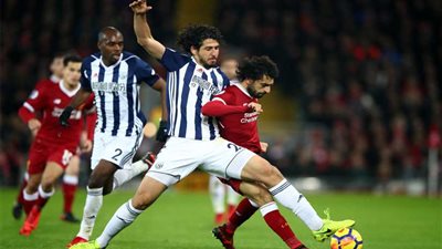 «صلاح» يسجل في خسارة ليفربول امام وست بروميتش