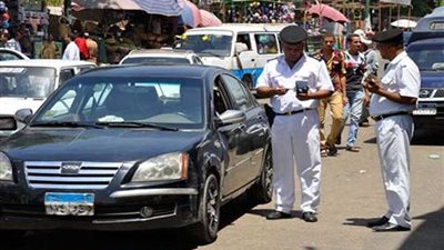 تحرير 1520 مخالفة مرورية وضبط سيارة مبلغ بسرقتها بالبحيرة