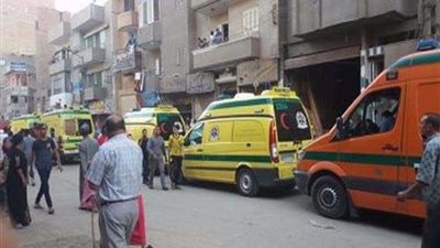 مصرع 5 وإصابة 8 في انفجار أسطوانة بوتاجاز بالفشن