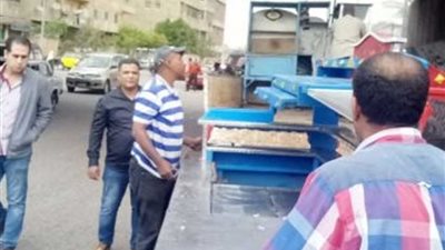 إزالة إشغالات الطريق من مناطق شرق الإسكندرية