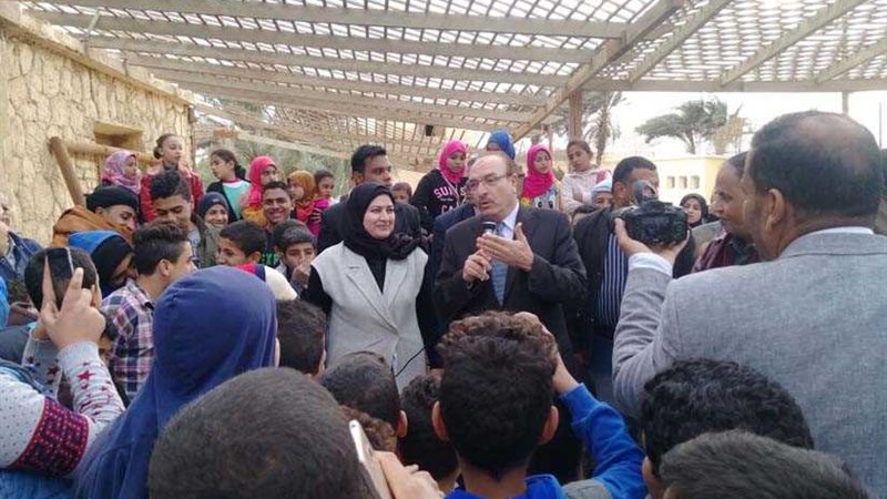 محافظ بني سويف يشارك