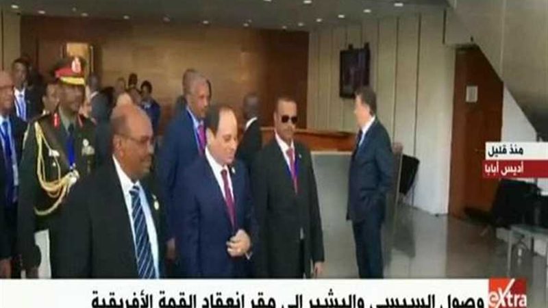 بالفيديو| وصول الرئيس