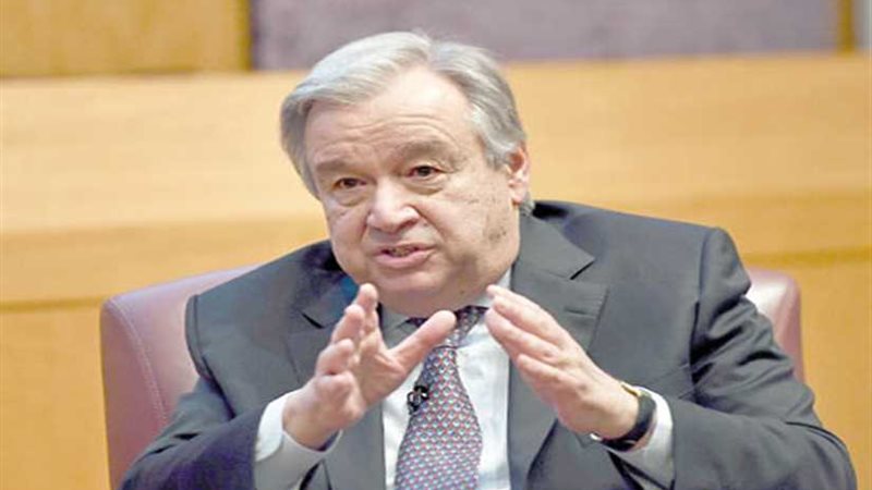 أمين عام الأمم المتحدة: