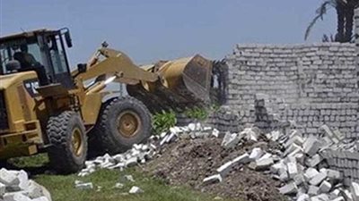 إزالة 49 حالة تعد على أملاك الدولة وأراضٍ زراعية جنوب بني سويف