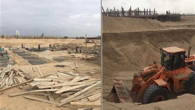 الانتهاء من 30% من أكبر بورصة سلعية فى الشرق الأوسط بالبحيرة 