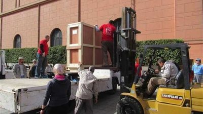المتحف المصري الكبير يستقبل 5 قطع أثرية جديدة