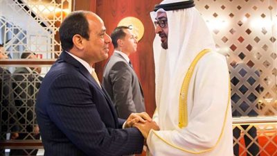 الرئيس السيسي يعزي ولي عهد أبو ظبي في وفاة الشيخة حصة آل نهيان
