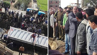 ذهب لتشييع قريبه فدهسته 