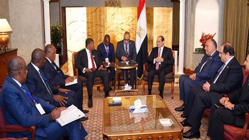 ​الرئيس السيسي يستقبل