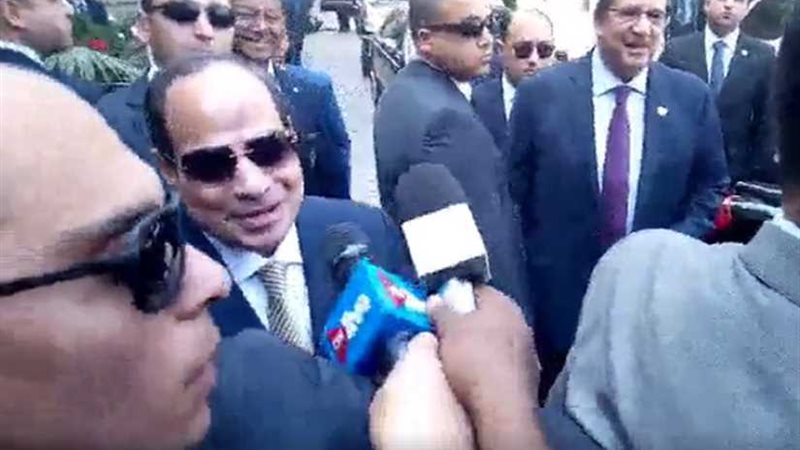 بالفيديو| الرئيس