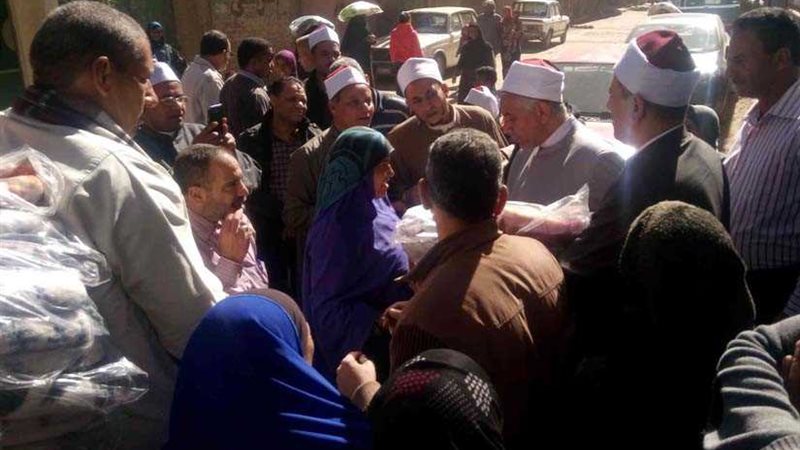 أوقاف المنيا توزع