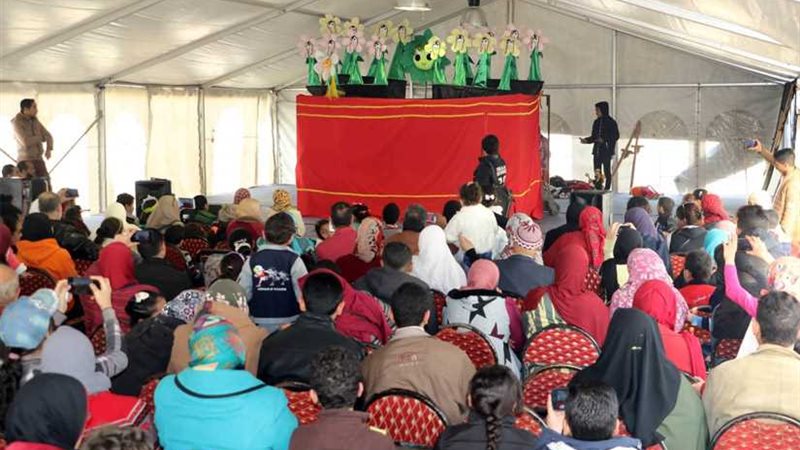 بالصور.. ورش وفنون